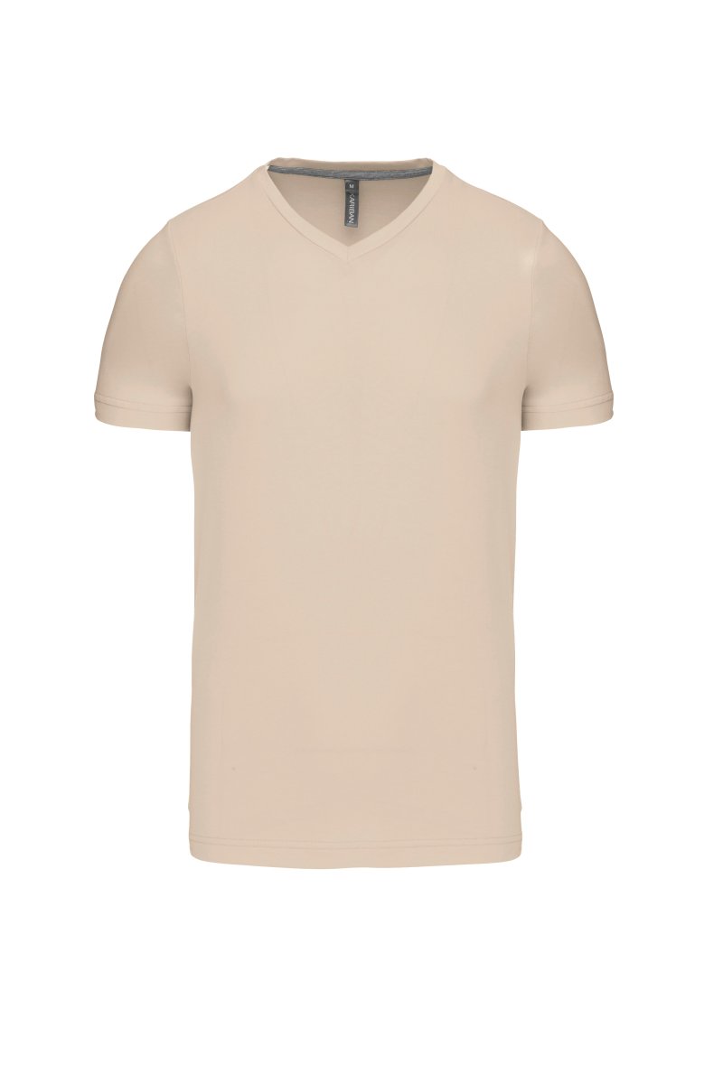 Short-sleeved V-neck T-shirt K357