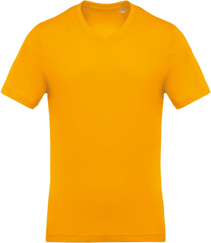 Men's short-sleeved V-neck T-shirt K370