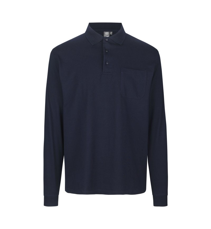 PRO Wear polo shirt | long-sleeve Kleuren navy