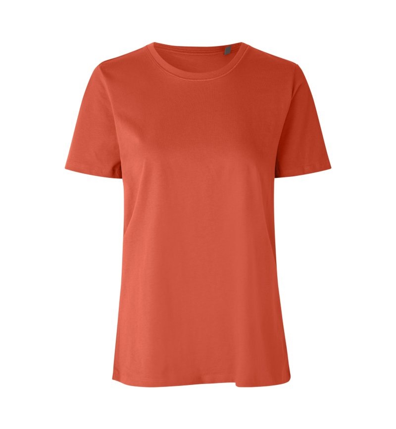 T-shirt | organic | women Kleuren coral