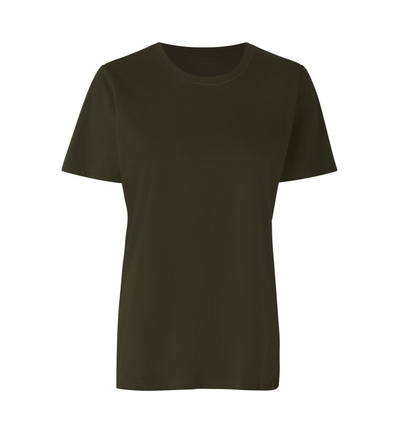 T-shirt | organic | women Kleuren olive