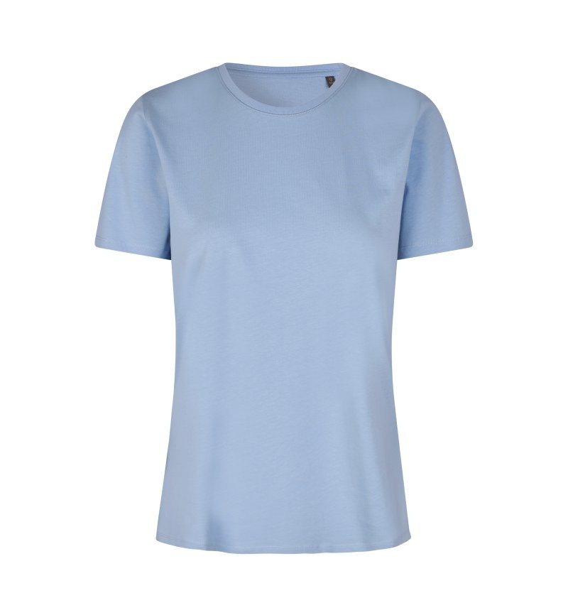 T-shirt | organic | women Kleuren light blue