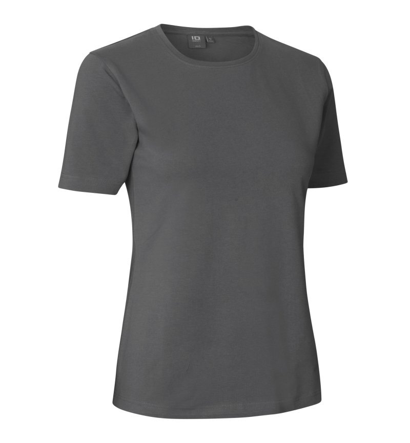 Stretch T-shirt | comfort | women Kleuren silver grey