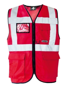 Executive Safety Vest Berlin Kleur RED