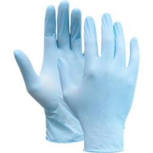 HANDSCHOENEN OXXA NITRIL WW 44-520  BLAUW 100 ST
