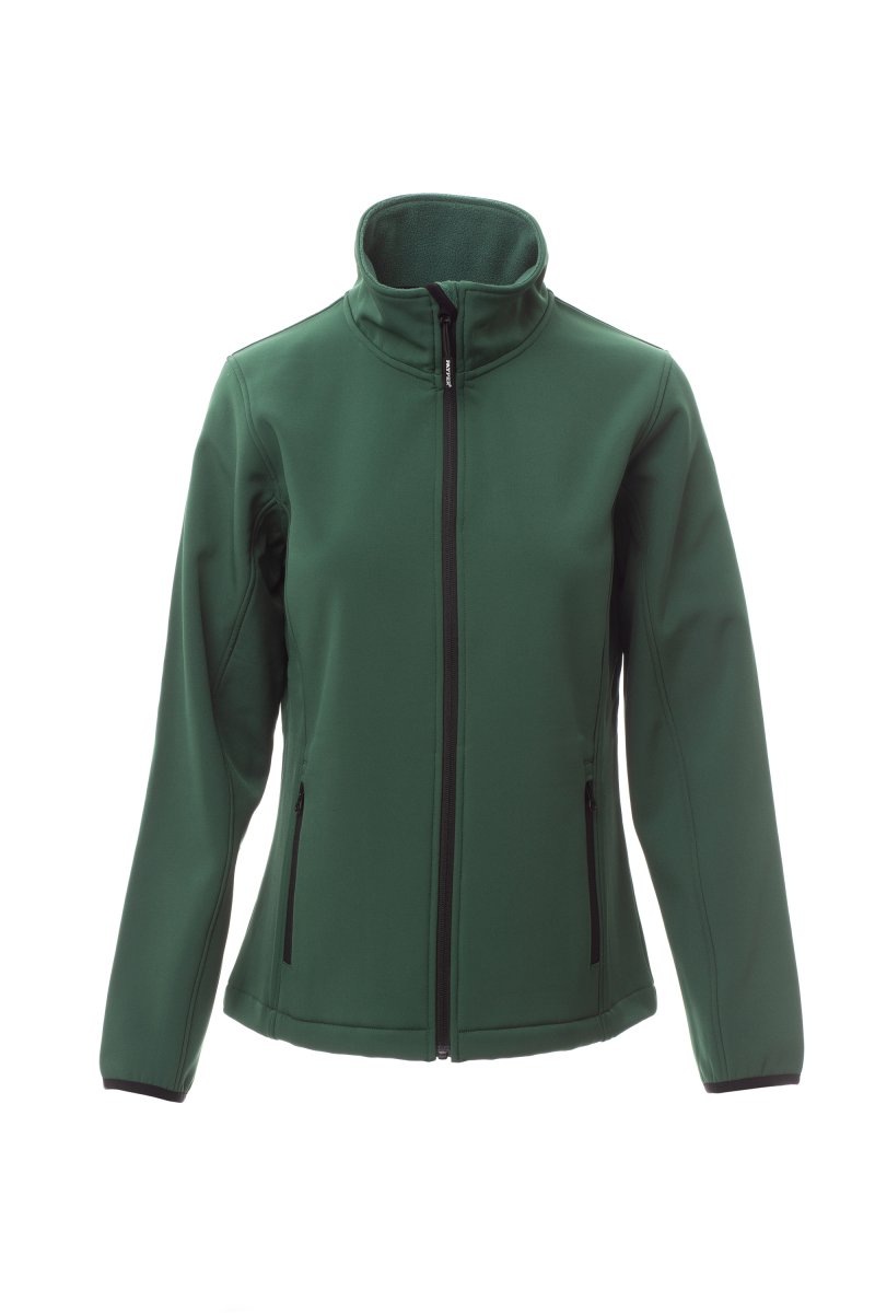 Softshell Payper PERTH LADY 2-laags 280 gr Kleuren green