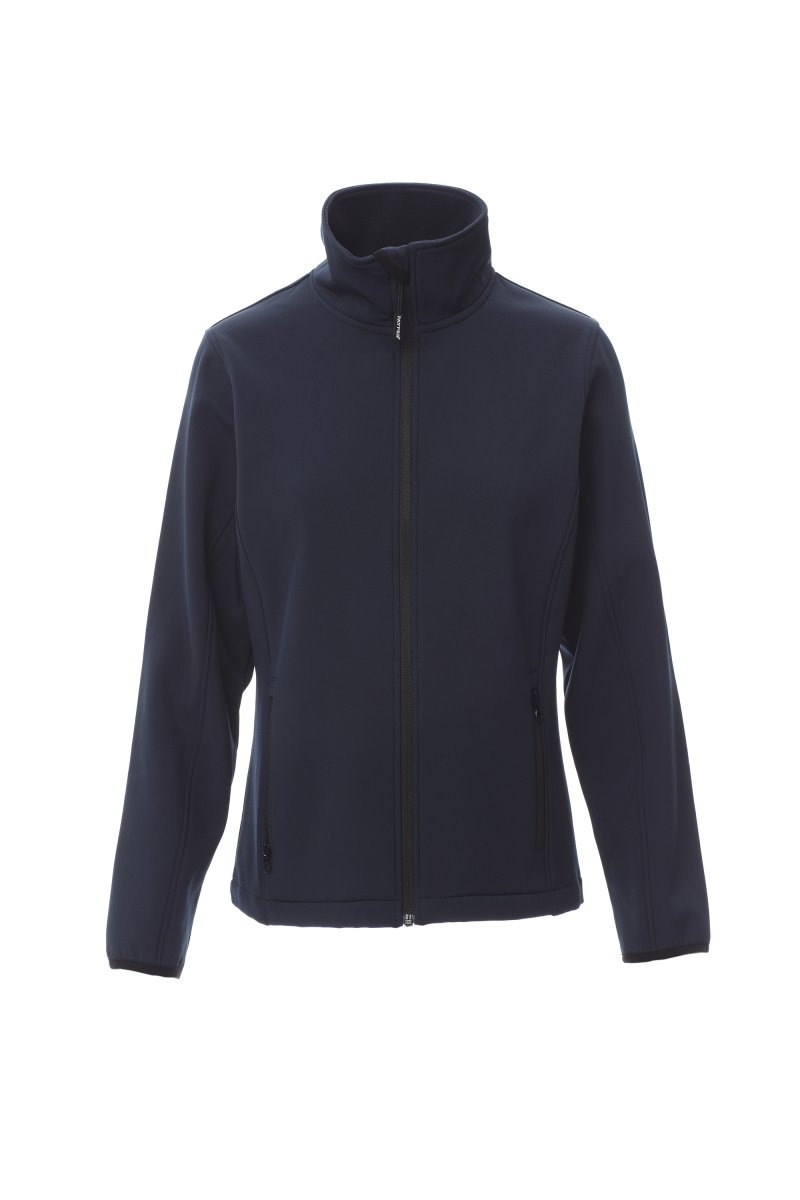 Softshell Payper PERTH LADY 2-laags 280 gr Kleuren navy blue