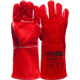 Handschoenen Oxxa 53-122 Welder bizon rood