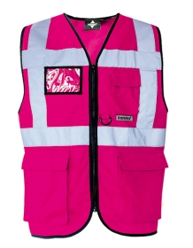Executive Safety Vest Berlin Kleur MAGENTA