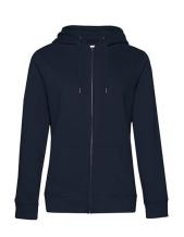 QUEEN Zipped Hood Jacket /Women Kleur_W Navy