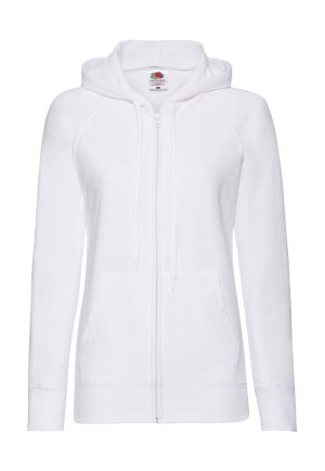 Lady-Fit Lightweight Hooded Sweat Jacket
