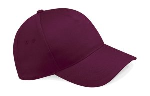 Ultimate 5 Panel Cap Kleur BURGUNDY