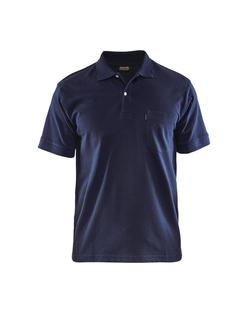 Piqué Polo Kleuren marineblauw
