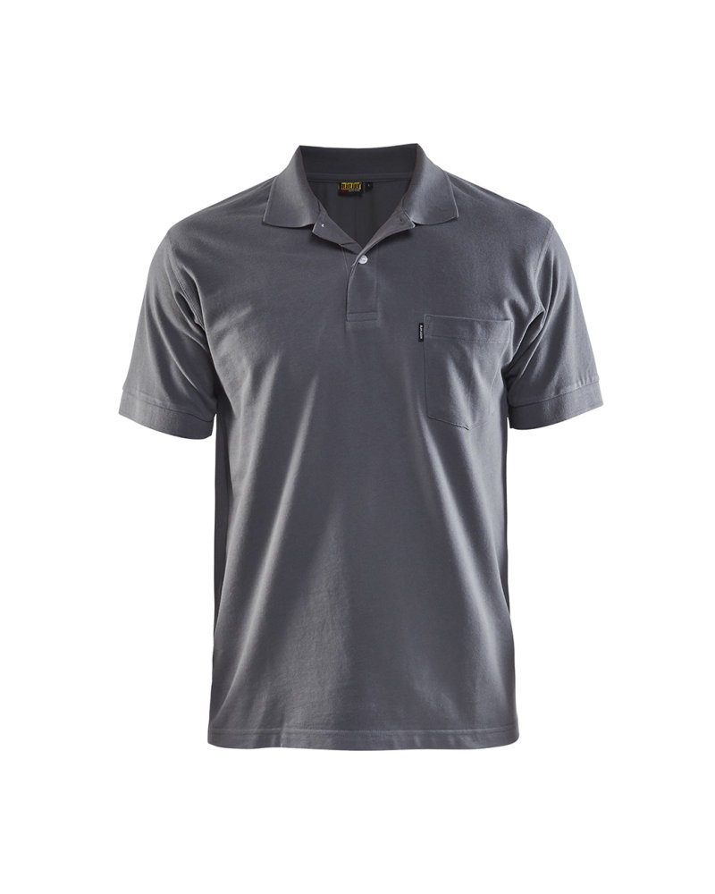 Piqué Polo Kleuren grijs