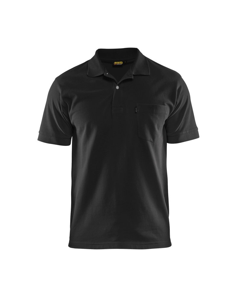 Piqué Polo Kleuren zwart