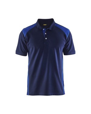 Poloshirt Blaklader 3324 Kleur MARINEBLAUW/KORENBLAUW