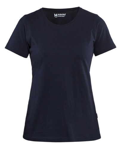 Dames T-shirt Kleuren marineblauw
