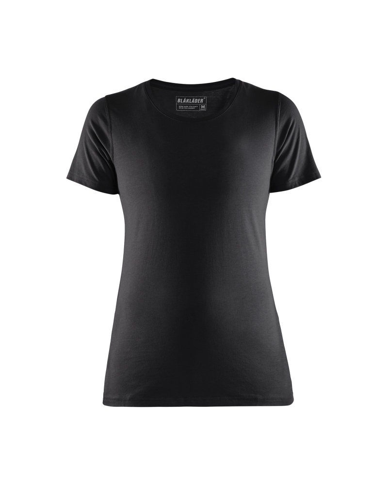 Dames T-shirt Kleuren zwart