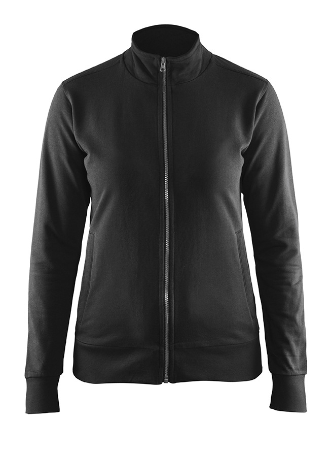 Dames Sweatshirt Kleuren zwart