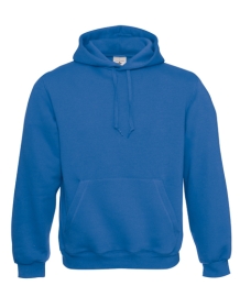 Sweater hoody Classic WU620 280 gr 80/20 Kleur_W Royal Blue
