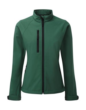 Ladies' Soft Shell Jacket Kleur BOTTLE GREEN