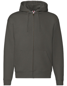 Premium Hooded Sweat-Jacket Kleur_W Charcoal (Solid)