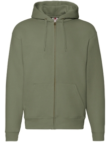 Premium Hooded Sweat-Jacket Kleur_W Classic Olive
