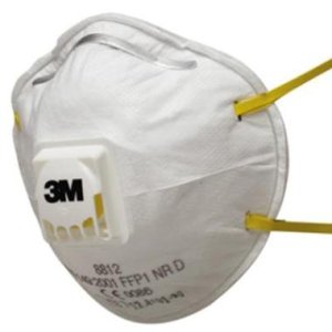 STOFMASKER 3M 8812 FFP1 + VENTIEL FIJNSTOF
