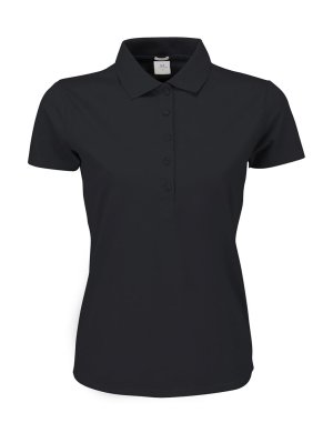 Ladies Luxury Stretch Polo Kleur DARK GREY