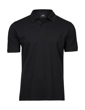 Heavy Polo Pique Kleur BLACK