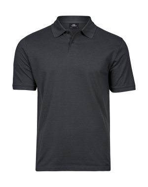 Heavy Polo Pique Kleur DARK GREY
