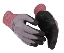 HANDSCHOENEN GUIDE 582 NITRIL NOPPEN GRIJS/ZWART