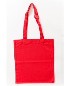 Tote bag Shopper Cotton Bag, Long Handles XT003 Kleur RED