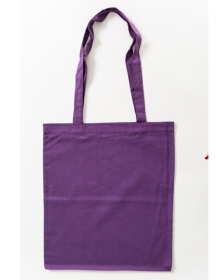 Tote bag Shopper Cotton Bag, Long Handles XT003 Kleur VIOLET