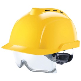Helm MSA V-guard 930 met bril