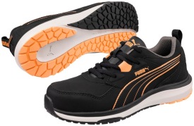 Puma Stepper black/peach women low S3S ESD