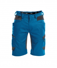 images/productimages/small/axis-work-shorts-with-stretch-azure-blue-anthracite-grey-front.jpg