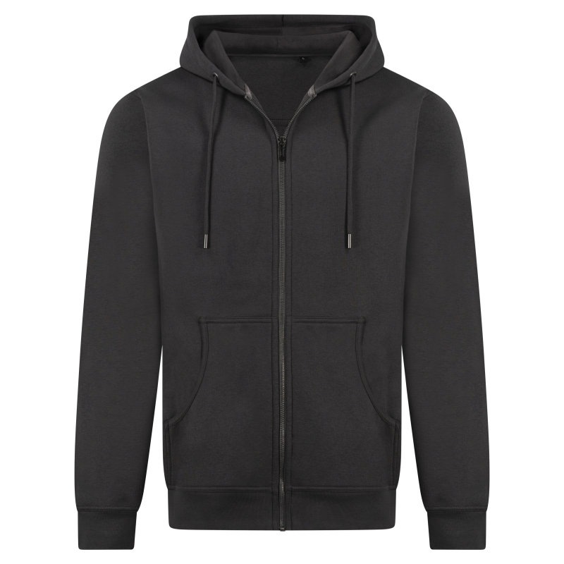 Hooded jacket sweater Justin 70/30  Kleuren anthracite