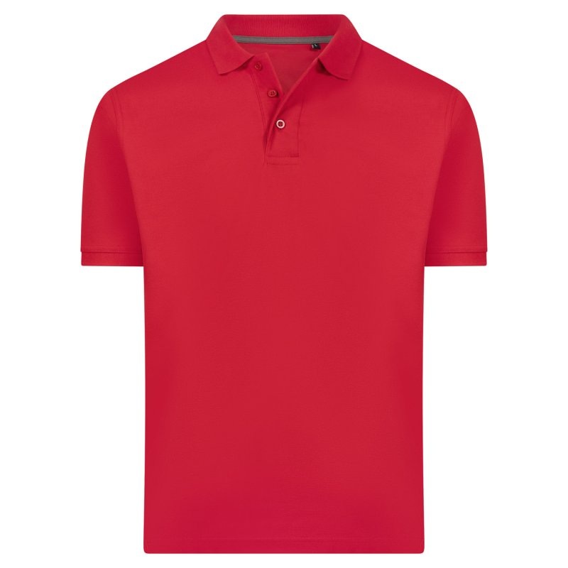 Poloshirt 200gr GABRIEL 60° wasbaar Kleuren red