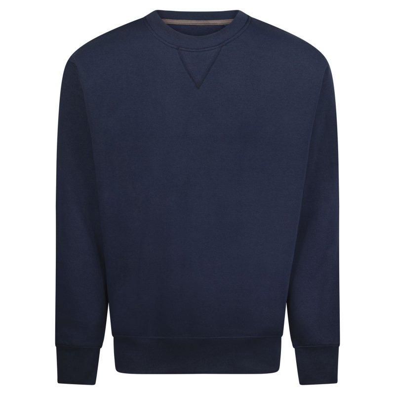 Sweater ronde hals NICK 70/30 60° wasbaar Kleuren navy