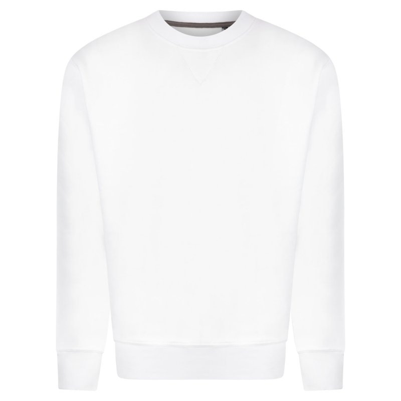 Sweater ronde hals NICK 70/30 60° wasbaar Kleuren white