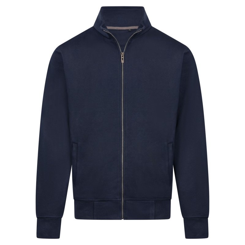Sweater jacket 80/20 NOAH full zip 60° wasbaar Kleuren navy
