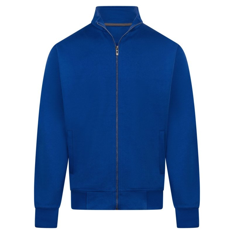 Sweater jacket 80/20 NOAH full zip 60° wasbaar Kleuren royal blue