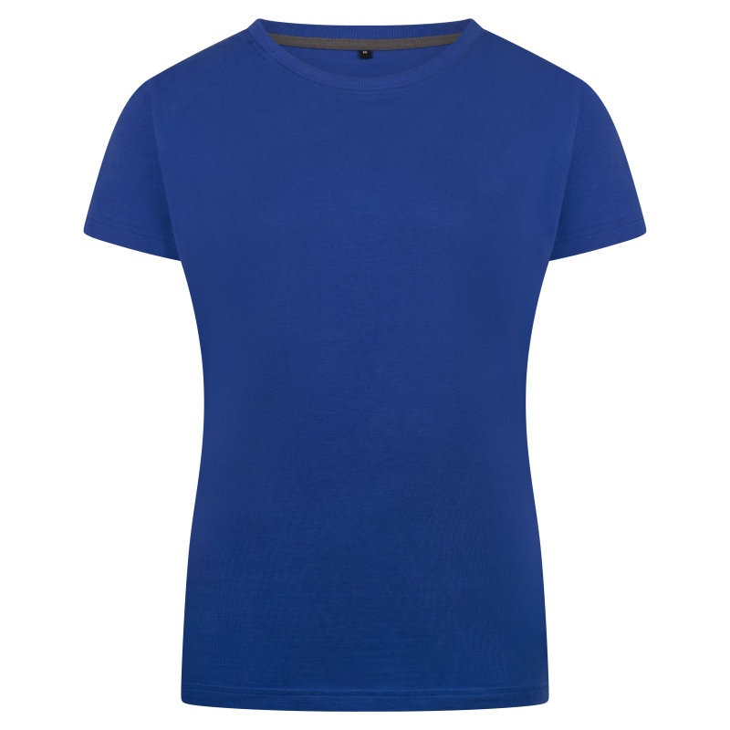 Ladies Stretch T-shirt 160 gr GINA Kleuren royal blue