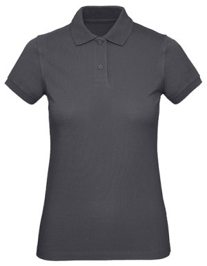 Inspire Polo / Women Kleur_W Dark Grey (Solid)
