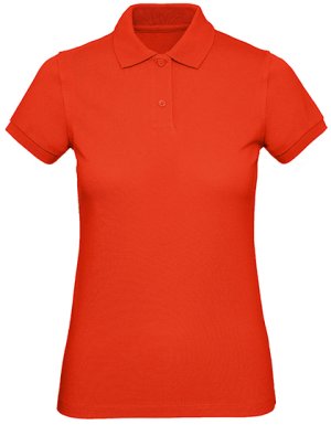 Inspire Polo / Women Kleur_W Fire Red