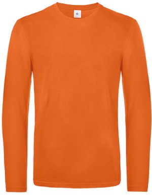 T-Shirt #E190 Long Sleeve / Unisex Kleur_W Urban Orange