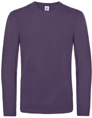 T-Shirt #E190 Long Sleeve / Unisex Kleur_W Urban Purple