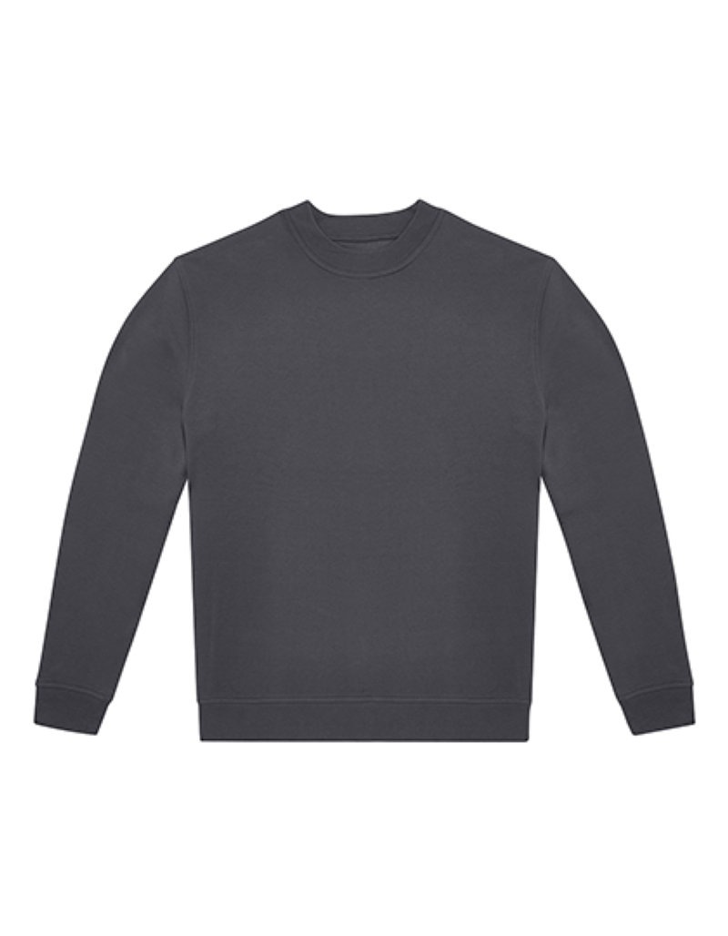 ID.222 Crew Sweatshirt Kleuren dark grey (solid)