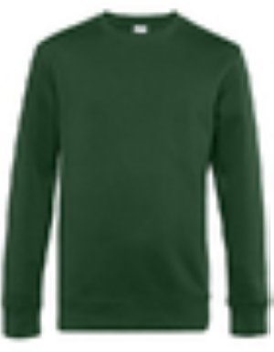 KING Crew Neck Sweater 280 gr 80/20 Kleur_W Bottle Green